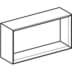 Obrázek GEBERIT Obdélníkový nástěnný box Geberit iCon Dub / Melamin struktura dřeva 502.322.JH.1
