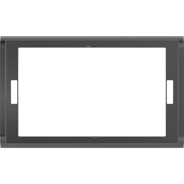 GEBERIT Krycí rámeček Geberit pro ovládací tlačítko Sigma70, Square Černý chrom / Leštěný #115.623.QC.1
