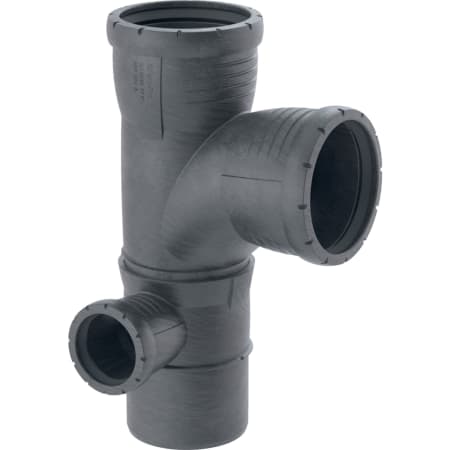 GEBERIT Kombinovaná rohová odbočka Geberit Silent-Pro 87.5° levá #393.570.14.1