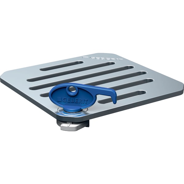 GEBERIT Rošt Geberit uzamykatelný pro podlahové vpusti 13 x 13 cm #388.107.00.1