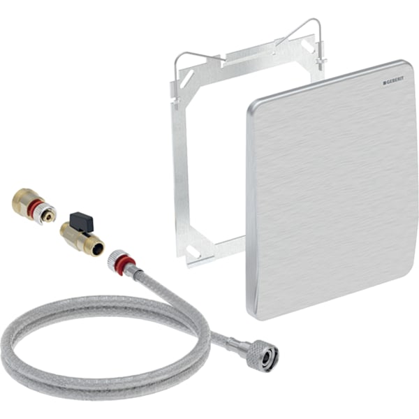 GEBERIT Rekonstrukční souprava Geberit pro ovládání splachování pisoárů, krycí deska nebo ovládací tlačítko 18 x 21 cm #115.998.00.1
