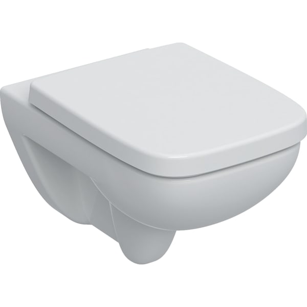 GEBERIT Renova Plan Set závěsné WC, nízké splachování, s WC sedátkem #501.758.00.1 - bílá