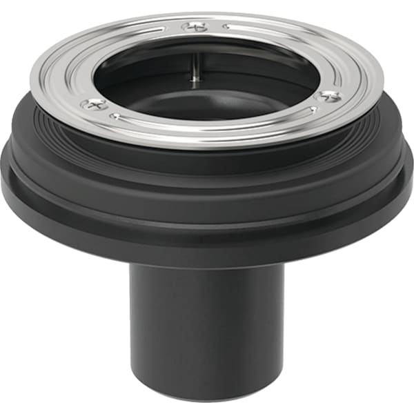 GEBERIT Sprchová odpadní souprava Geberit d90, pro instalaci přes podlahu, bez zápachové uzávěrky #150.592.00.1