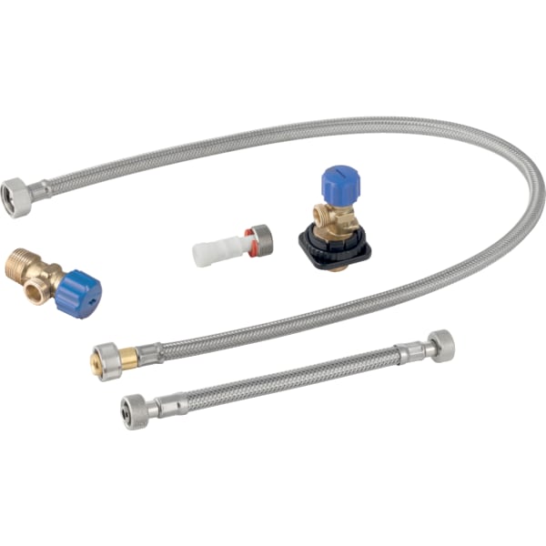 GEBERIT Sada připojení vody spodní, pro sanitární modul Geberit Monolith pro WC, 101 cm #131.074.00.1
