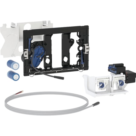 GEBERIT Ovládání WC Geberit elektronické, napájení z baterie, pro splachovací nádržku pod omítku Sigma 12 cm, pro externí tlačítko #115.885.00.6