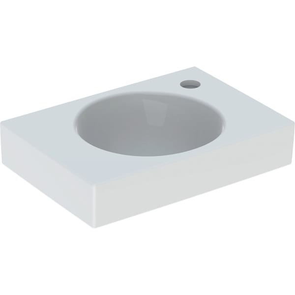GEBERIT Preciosa II umyvadlo s ručním oplachem #273240600 - bílá / KeraTect