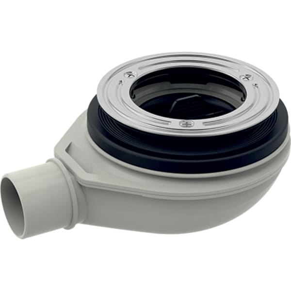 GEBERIT odtok vody do sprchové vaničky d90, těsnící výška vody 30 mm, odtok z PP #150.580.00.1