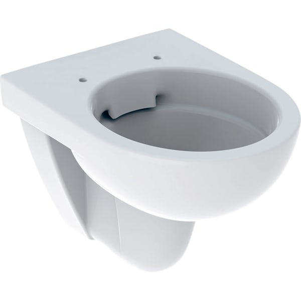 GEBERIT Renova Compact závěsný klozet, nízké splachování, zkrácený výstupek, Rimfree #502.297.01.8 - bílá / KeraTect
