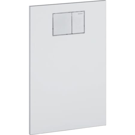 GEBERIT Designový panel pro Geberit AquaClean WC sedátko Bílá / Sklo #115.324.SI.1