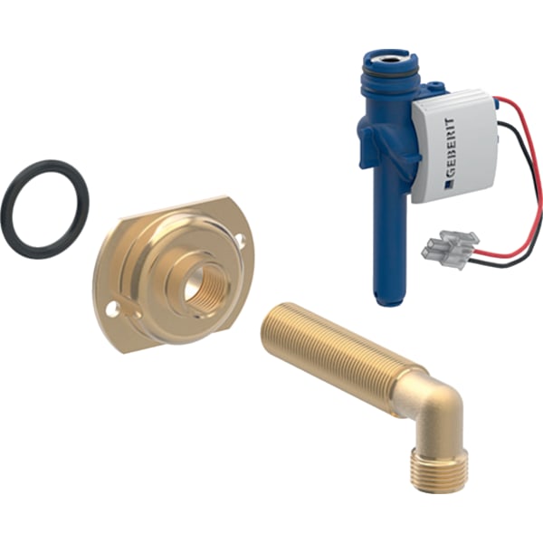 GEBERIT Rekonstrukční souprava Geberit pro elektronické ovládání splachování pisoárů, krycí deska 13 x 13 cm, pro instalační prvek, přívod zásuvný #115.911.00.1