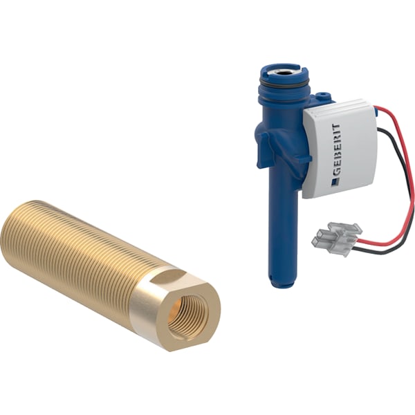 GEBERIT Rekonstrukční souprava Geberit pro elektronické ovládání splachování pisoárů, krycí deska 13 x 13 cm, pro instalační prvek, přívod šroubovaný #115.915.00.1