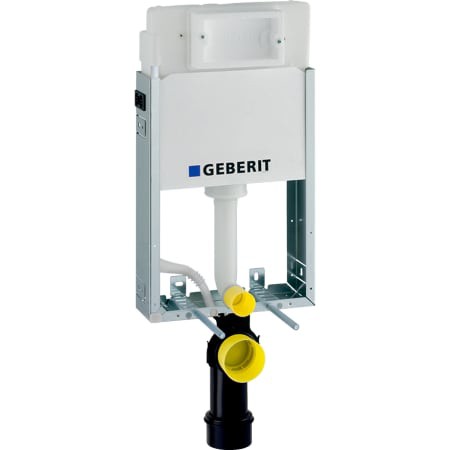 Obrázek GEBERIT Montážní prvek Geberit Kombifix Basic pro závěsné WC, 108 cm, se splachovací nádržkou pod omítku Delta 12 cm #110.100.00.1