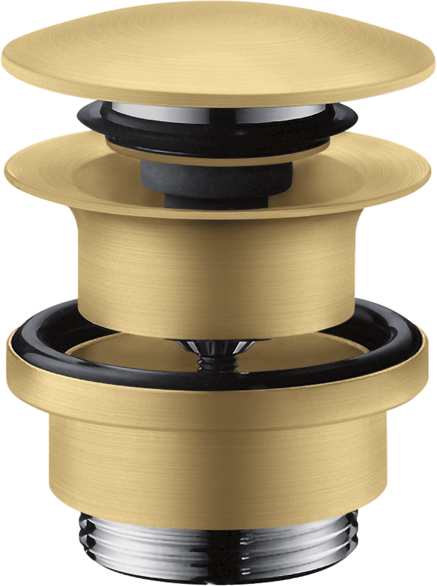 HANSGROHE Push-open výsuvný odpad pro umyvadlovou a bidetovou baterii #51300250 - Brushed Gold Optic
