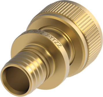 TECE TECEflex rychlospojka, přímá, dim. 16 x 1/2", Si-bronz #708630