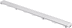 Obrázek TECE DRAINLINE skleněný kryt na žlábek, rovný, sklo bílé 900mm #600991