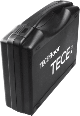TECE Kufr pro nářadí TECEfloor, model 16 TECElogo-Push, kompletní sada nástrojů, rozměry 16 včetně nůžek #77920041