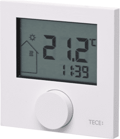 TECE Pokojový termostat TECEfloor, displej, RT-D 24, Control #77410037