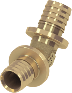 TECE TECEflex koleno 45°, dim. 40 x 40, standardní mosaz #767140