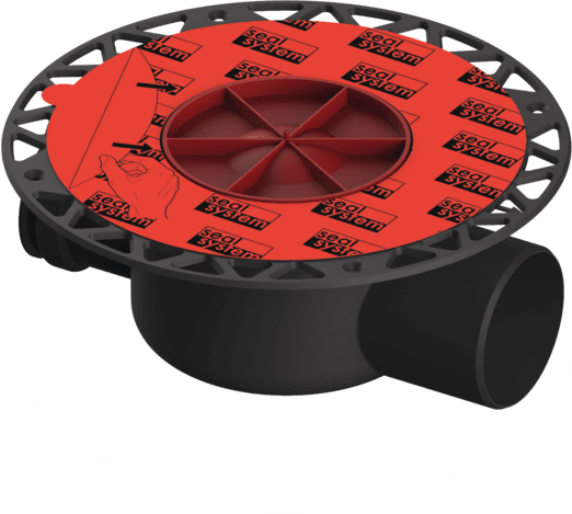 TECE Tělo podlahové vpusti TECEdrainpoint S, DN 70, s univerzální přírubou a těsněním Seal System #3603500