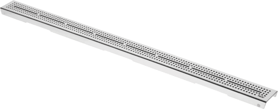 TECE TECEdrainline designový rošt „quadratum“ z nerezové oceli pro sprchový žlab, leštěný, 1500 mm #601550