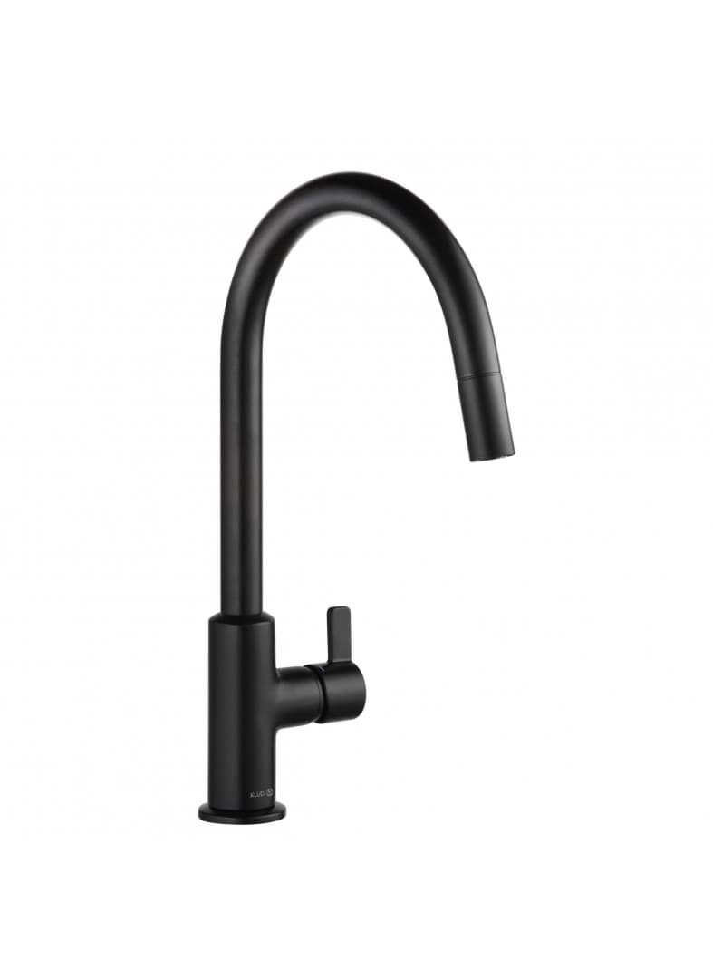 KLUDI Jednopáková dřezová baterie DN 15 #468513978 - matná černá