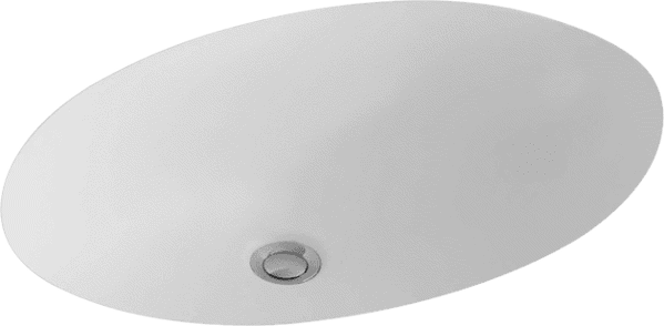Obrázek VILLEROY BOCH Podomítkové umyvadlo Evana, 615 x 415 x 200 mm, bílá Alpine, s přepadem #61440001