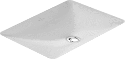 Obrázek VILLEROY BOCH Podomítkové umyvadlo Loop & Friends, 540 x 340 x 185 mm, White Alpine CeramicPlus, s přepadem #616300R1