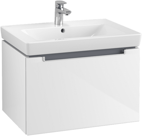 Obrázek VILLEROY BOCH Subway 2.0 Vanity unit, 1 zásuvka, 637 x 420 x 454 mm, lesklá bílá #A68800DH
