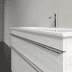 Obrázek VILLEROY BOCH Venticello toaletní stolek, 2 zásuvky, 953 x 590 x 502 mm, Bílé dřevo / Bílé dřevo #A92601E8