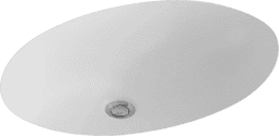 Ảnh của VILLEROY BOCH Podomítkové umyvadlo Evana, 500 x 350 x 200 mm, bílá alpská, s přepadem #61470001