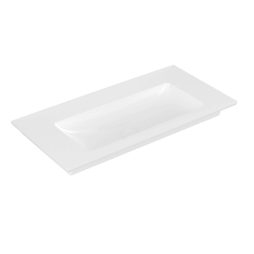 Obrázek VILLEROY BOCH Skříňkové umyvadlo Venticello, 1000 x 500 x 170 mm, bílá Alpine CeramicPlus, s přepadem 4104AJR1
