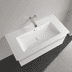 Obrázek VILLEROY BOCH Skříňkové umyvadlo Venticello, 1000 x 500 x 170 mm, bílá Alpine CeramicPlus, s přepadem 4104AJR1

