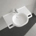 Obrázek VILLEROY BOCH ViCare umyvadlo ViCare, 810 x 560 x 185 mm, bílá Alpine, s přepadem 41208001
