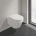 Obrázek VILLEROY BOCH Architectura umyvatelné WC bez ráfku, závěsné, s AntiBac, bílé Alpine AntiBac CeramicPlus 5684R0T2
