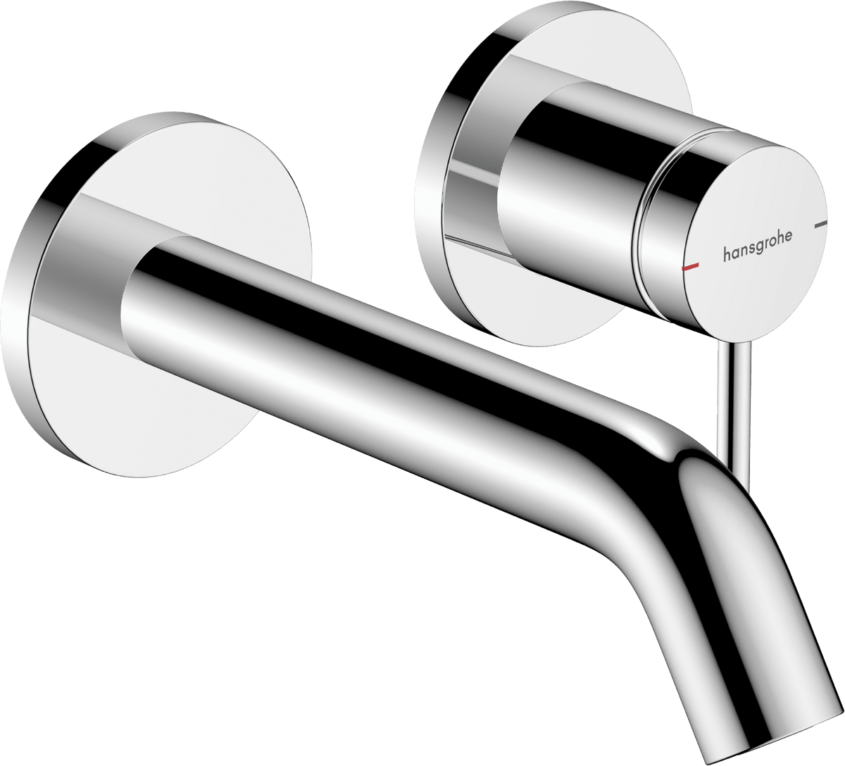 HANSGROHE Tecturis S umyvadlová baterie pod omítku, s výpustí, 2-otv., EcoSmart #73350000 - chrom