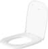 Obrázek DURAVIT WC sedátko 006731 Design by sieger design #0067310000 - barva 00, bílý vysoký lesk, barevný závěs: nerezová ocel 360 x 430 mm