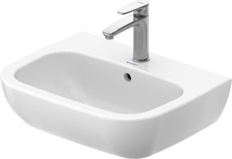 DURAVIT Umyvadlo 231055 Design by sieger design #23105500002 - p Barva 00, Bílá Vysoký lesk, Počet míst pro mytí: 1 Uprostřed, Počet otvorů pro armaturu na jednom umyvadle: 1 Uprostřed 550 x 430 mm