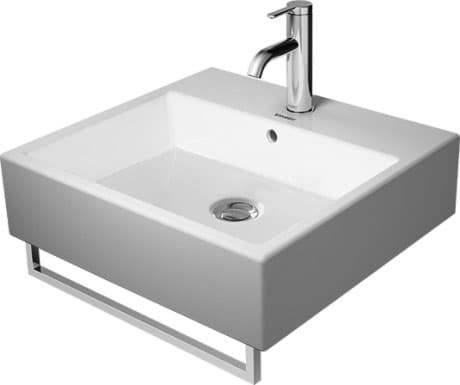 DURAVIT Držák na ručník 003029 #0030291000 - Barva 10, Chrom, Materiál: Mosaz, Počet ramen: 1, Vč. upevňovacího materiálu: Ano 449 mm