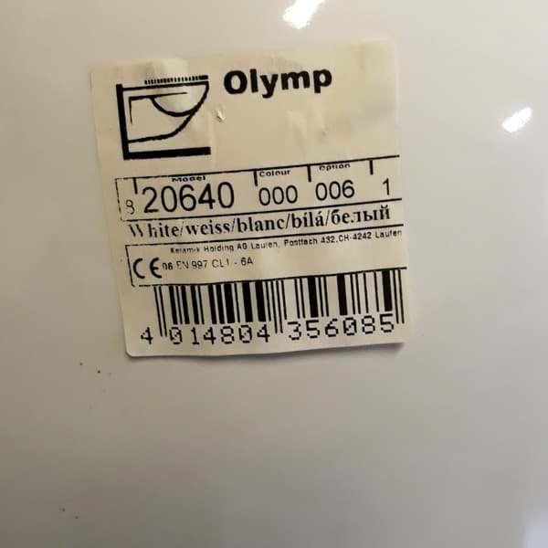 Obrázek JIKA OLYMP WC závěsné, včetně sedátka H820640000006 - bílá
