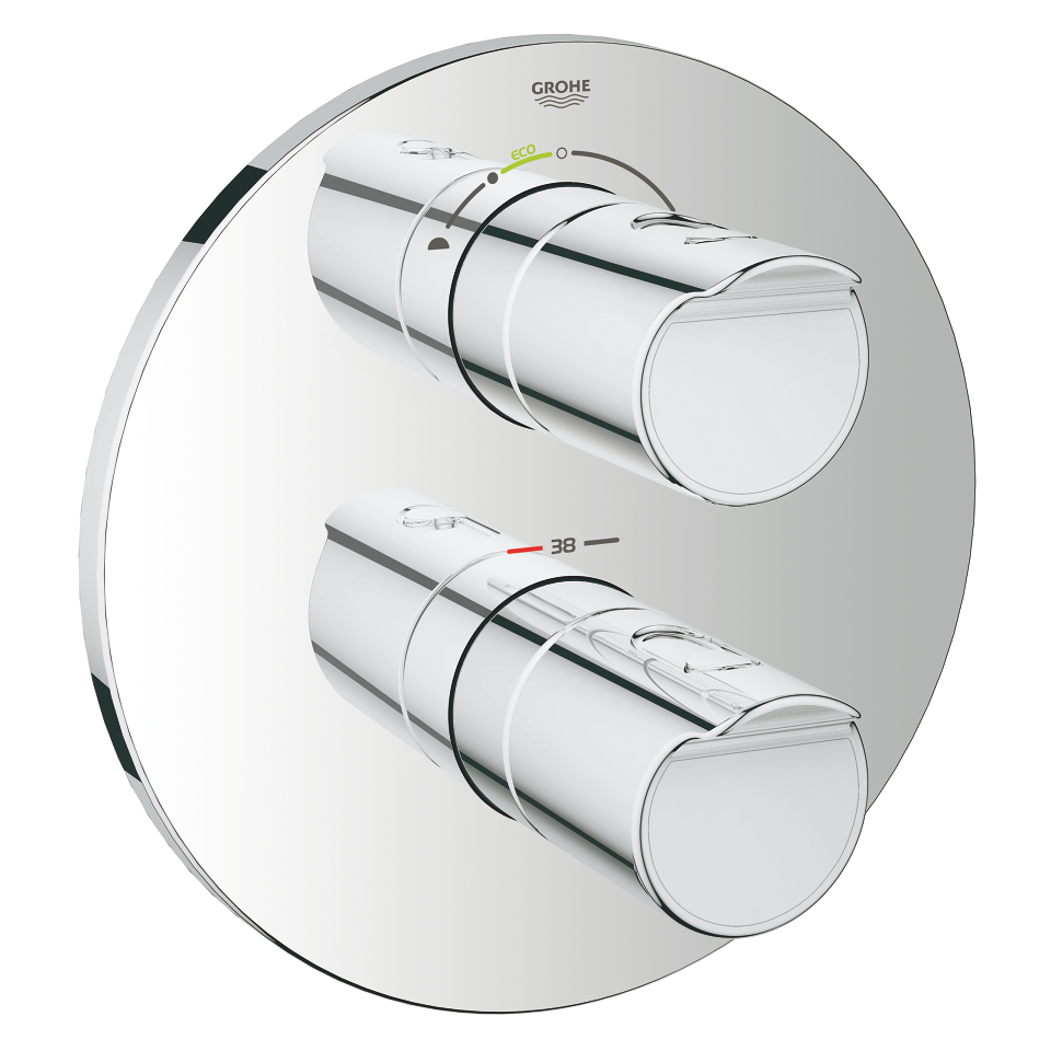 GROHE Grohtherm 2000 Termostat s integrovaným přepínačem vana / sprcha s dalším výstupem Chrom #19355001