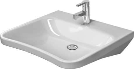 DURAVIT Umyvadlo Vital Med 233065 Design by Matteo Thun & Antonio Rodriguez #23306500701 - p Barva 00, Bílá Vysoký lesk, Obdélníkový, Počet míst pro mytí: 1 Uprostřed, Počet otvorů pro armaturu na jednom umyvadle: 1 Uprostřed 650 x 570 mm