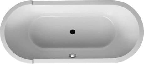 DURAVIT Vana 700010 Design by Philippe Starck #700010000000000 - Barva 00 1800 x 800 mm