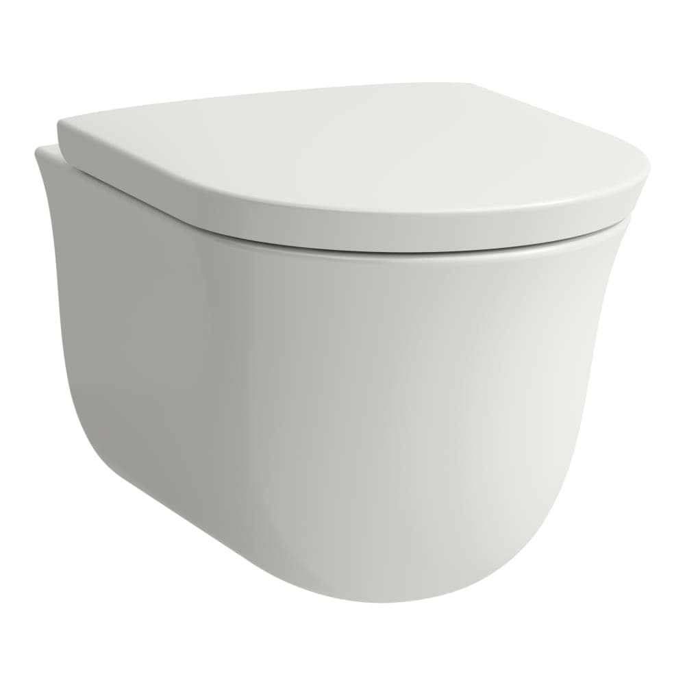 LAUFEN THE NEW CLASSIC Závěsný klozet, rimless, hluboké splachování 530 x 370 x 350 mm #H8208517570001 - 757 - Bílá mat