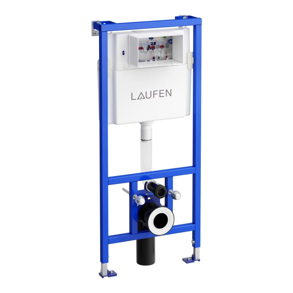 Зображення з  LAUFEN LIS Rámový podomítkový modul CW1, do lehké příčky pro závěsné WC, Dual Flush 6/3 l, nastavitelné i na 4,5/3 l a 4/2 l 500 x 140 x 1120 mm #H8946600000001