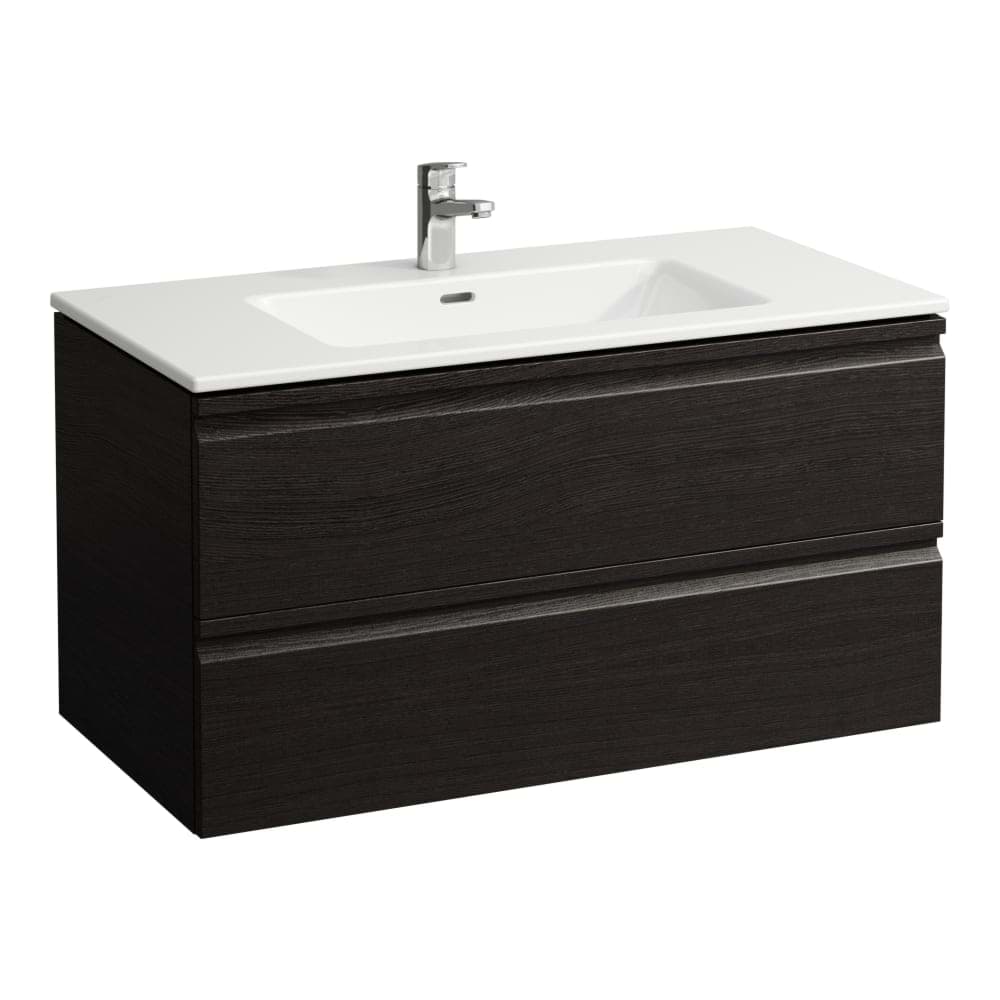 LAUFEN PRO S Umyvadlo včetně skříňky se 2 zásuvkami 1000 x 500 x 545 mm #H8619654231041 - 423 - Wenge