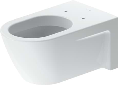 DURAVIT Závěsný klozet 253309 Design by Philippe Starck #25330900001 - © Barva 00, Bílá Vysoký lesk, Množství vody na splachování: 4,5 l 375 x 620 mm