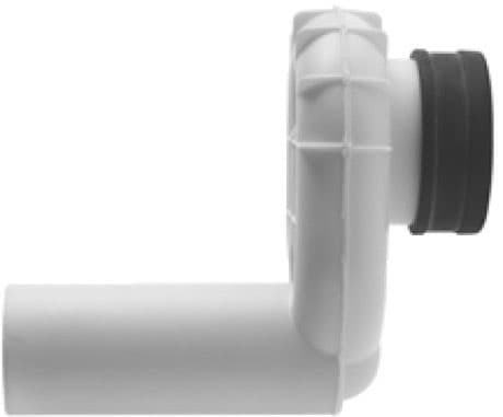 DURAVIT Odsávací sifon 005112 #0051120000 - Barva 00 180 mm