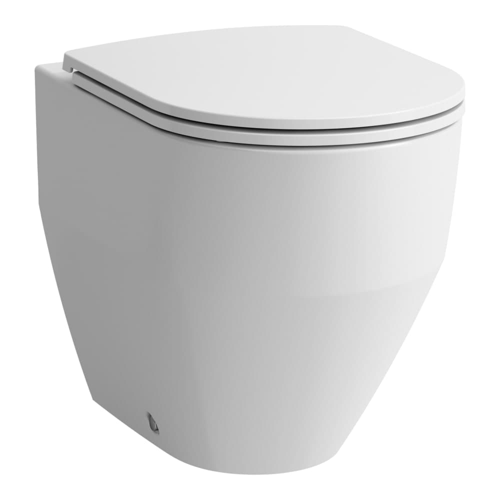LAUFEN PRO stojící klozet s umyvadlem, se zapuštěným okrajem, horizontální/vertikální vývod 530 x 360 x 430 mm #H8229524000001 - 400 - Bílá LCC (LAUFEN Clean Coat)