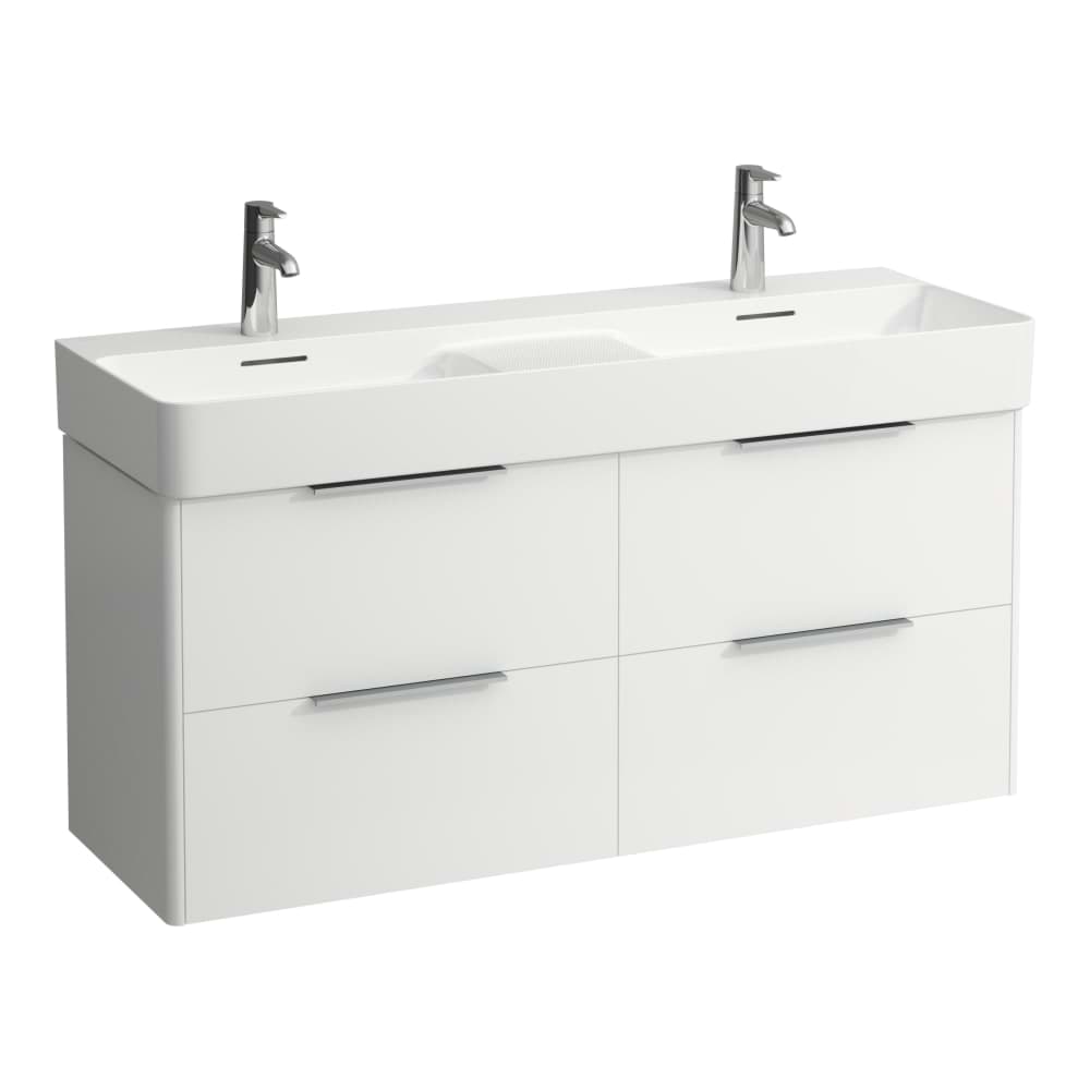 LAUFEN BASE Skříňka pod umyvadlo, se 4 zásuvkami, pro dvojumyvadlo H814282. 1180 x 390 x 530 mm #H4025341109991 - 999 - Multicolour