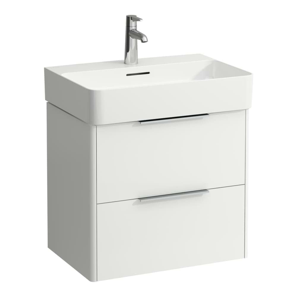 LAUFEN BASE Skříňka pod umyvadlo, 2 zásuvky, pro umyvadlo H810283 585 x 390 x 530 mm #H4022521102601 - 260 - Bílá mat
